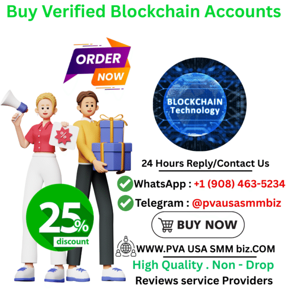 Buy Verified Blockchain Accounts