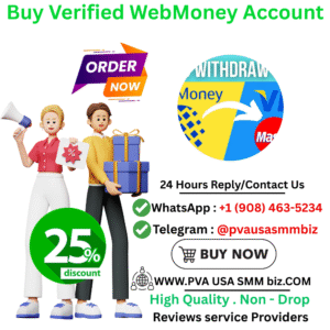Buy Verified WebMoney Account