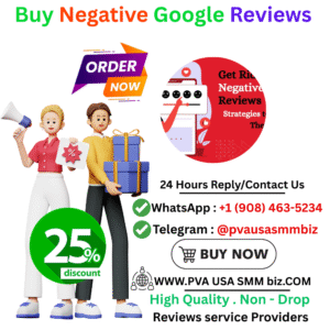 Buy Negative Google Reviews