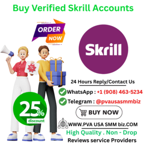 Buy Verified Skrill Accounts