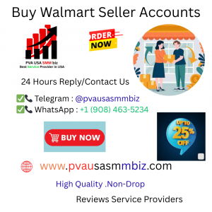 Buy Walmart Seller Accounts